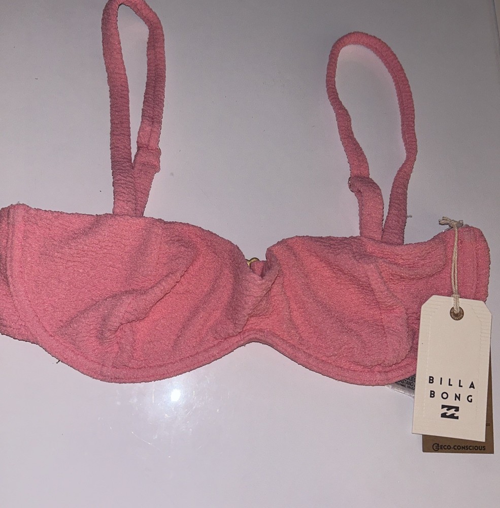 Billabong Underwire Bikini So Dazed Olivia, Pink, Size M