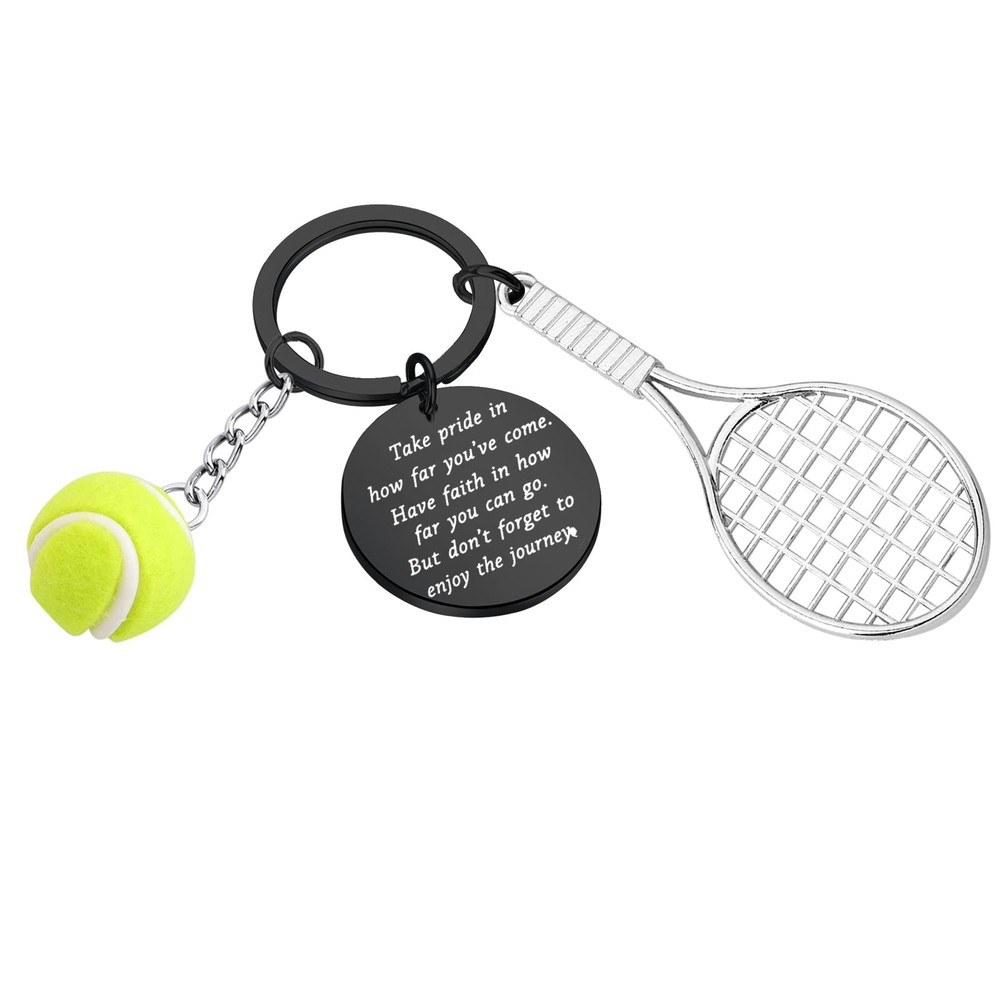 Tennis Keychain Gifts for Tennis Players Tennis Team Gifts for Tennis Lover T...