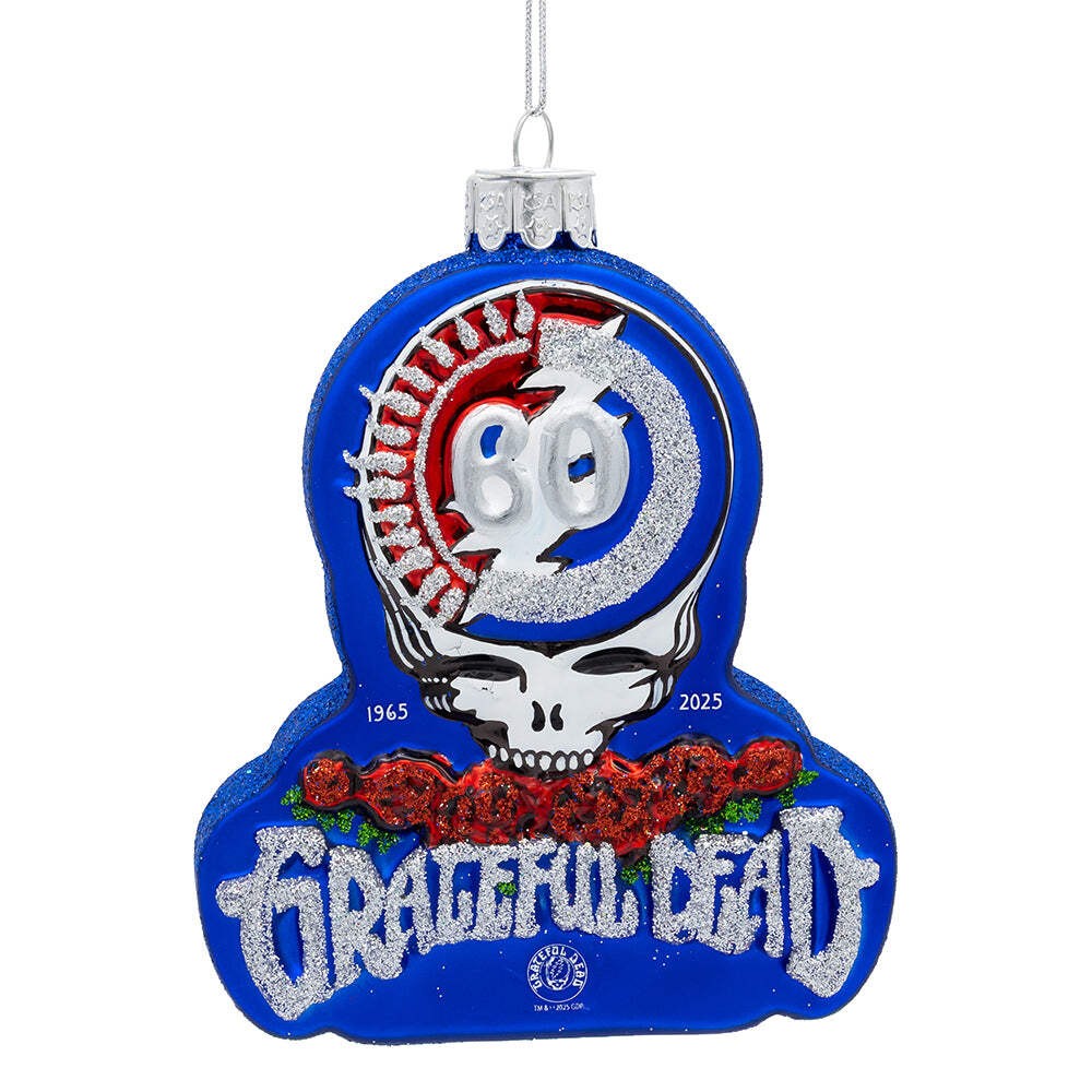 Grateful Dead™ Glass 60th Anniversary Ornament