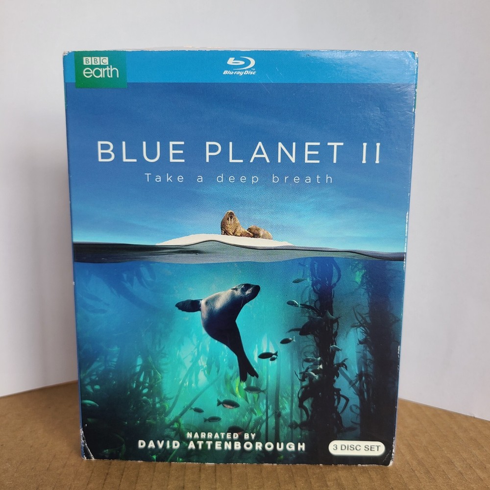 Blue Planet II (BD) [Blu-ray] BRAND NEW SEALED WITH SLIPCOVER