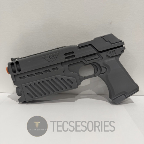Judge Dredd Lawgiver 1:1 Prop 3D Printed Painted Blaster Replica