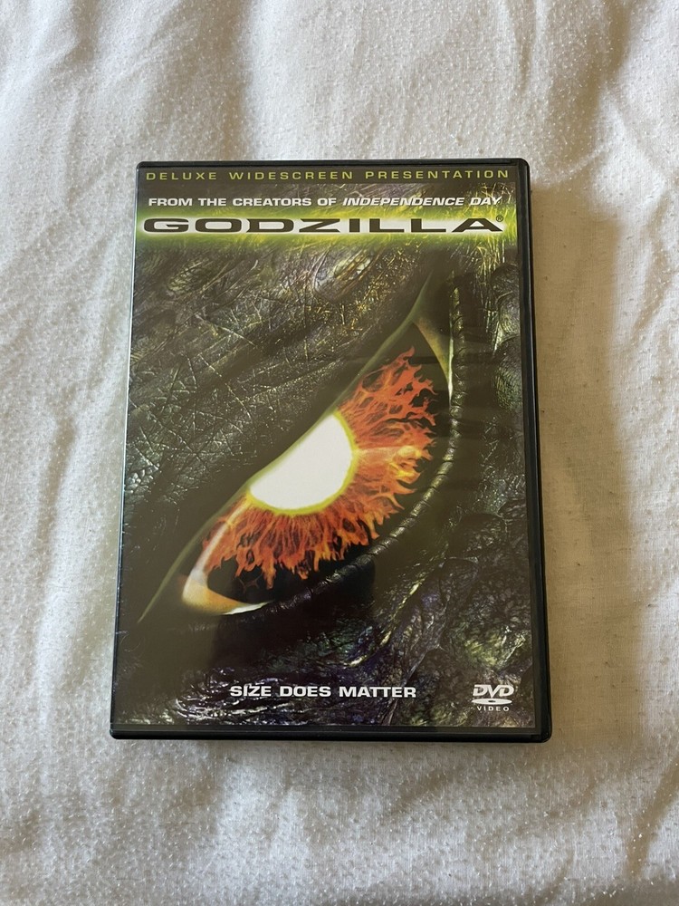 Godzilla 1998 DVD - Action-Packed Monster Movie