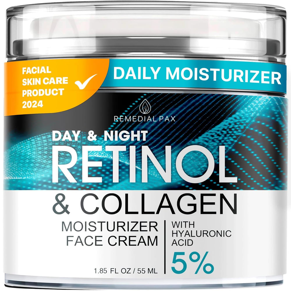 Face Moisturizer Retinol Cream, anti Aging Neck Firming Cream, Collagen