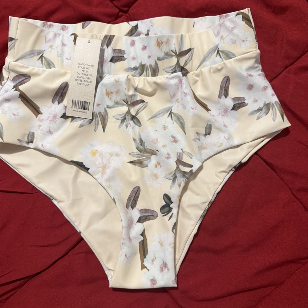 Geode Swimwear Quick Dry Elastic Waist Active Board Skort Jasmine Swim bikini S
