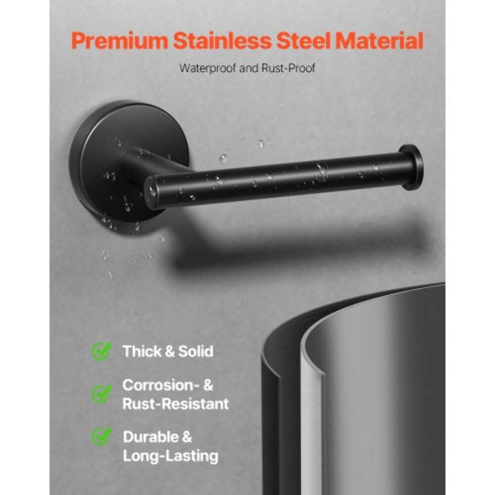 Toilet Paper Holder Fits Mega Rolls Size Premium Stainless Steel Rustproof