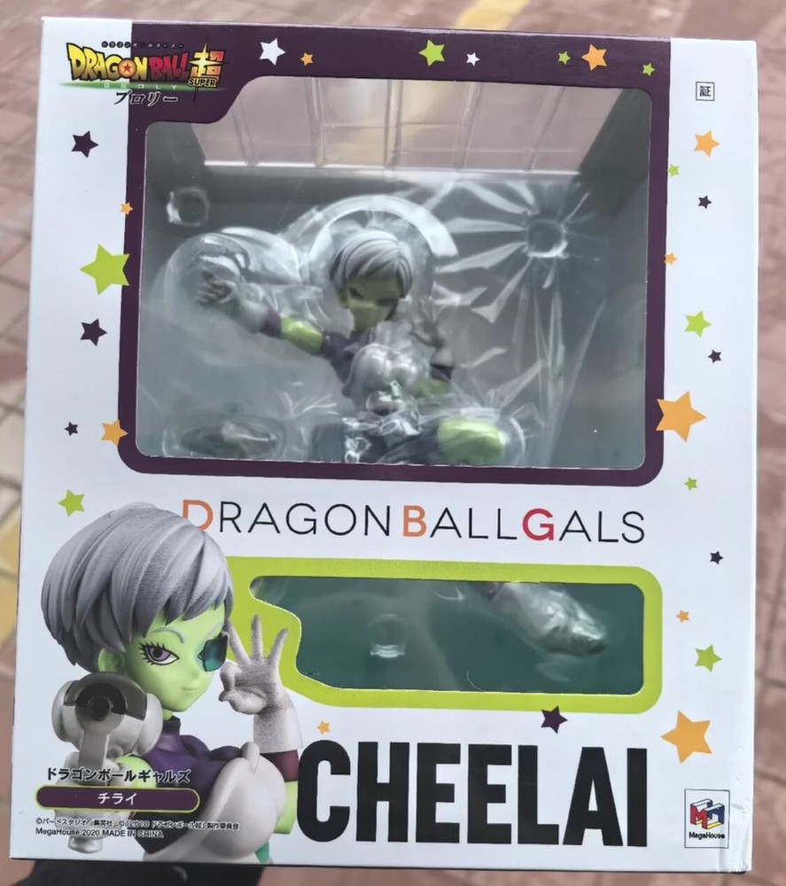 Anime Dragon Ball Gals Figure MegaHouse Cheelai Model Toy Gift Brand New In Box