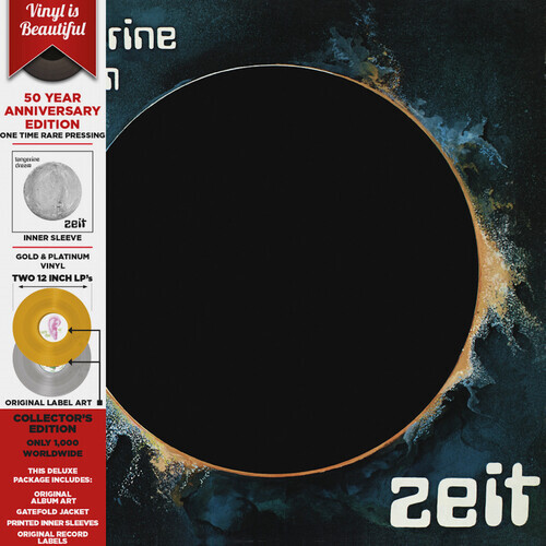 Tangerine Dream - Zeit, 50th Anniversary - Gold & Platinum Edition [New Vinyl LP