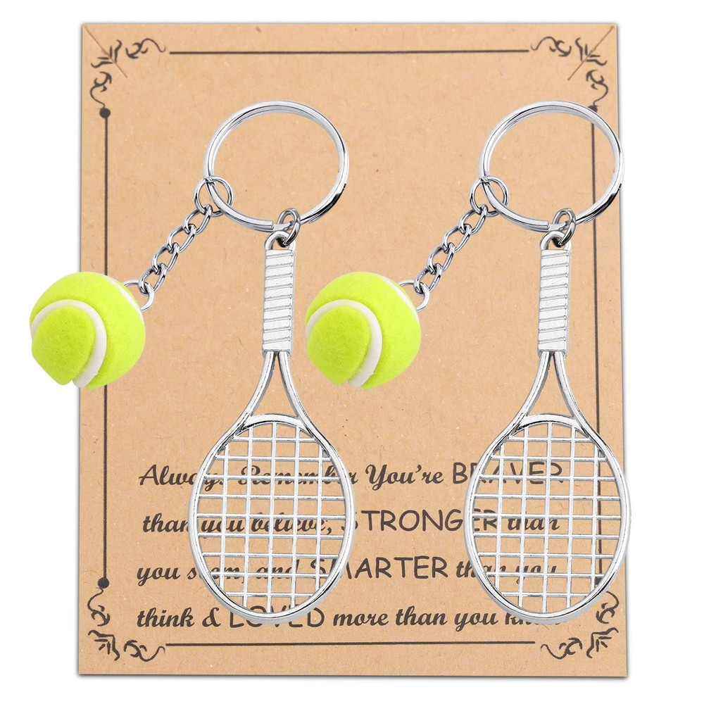 Tennis Keychain Gifts for Tennis Players Tennis Team Gifts for Tennis Lover T...