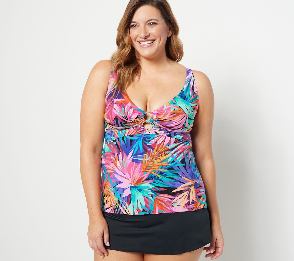 DreamShaper by Miraclesuit Women's Swimsuit Sz 16 Molly Multi-colored A479252