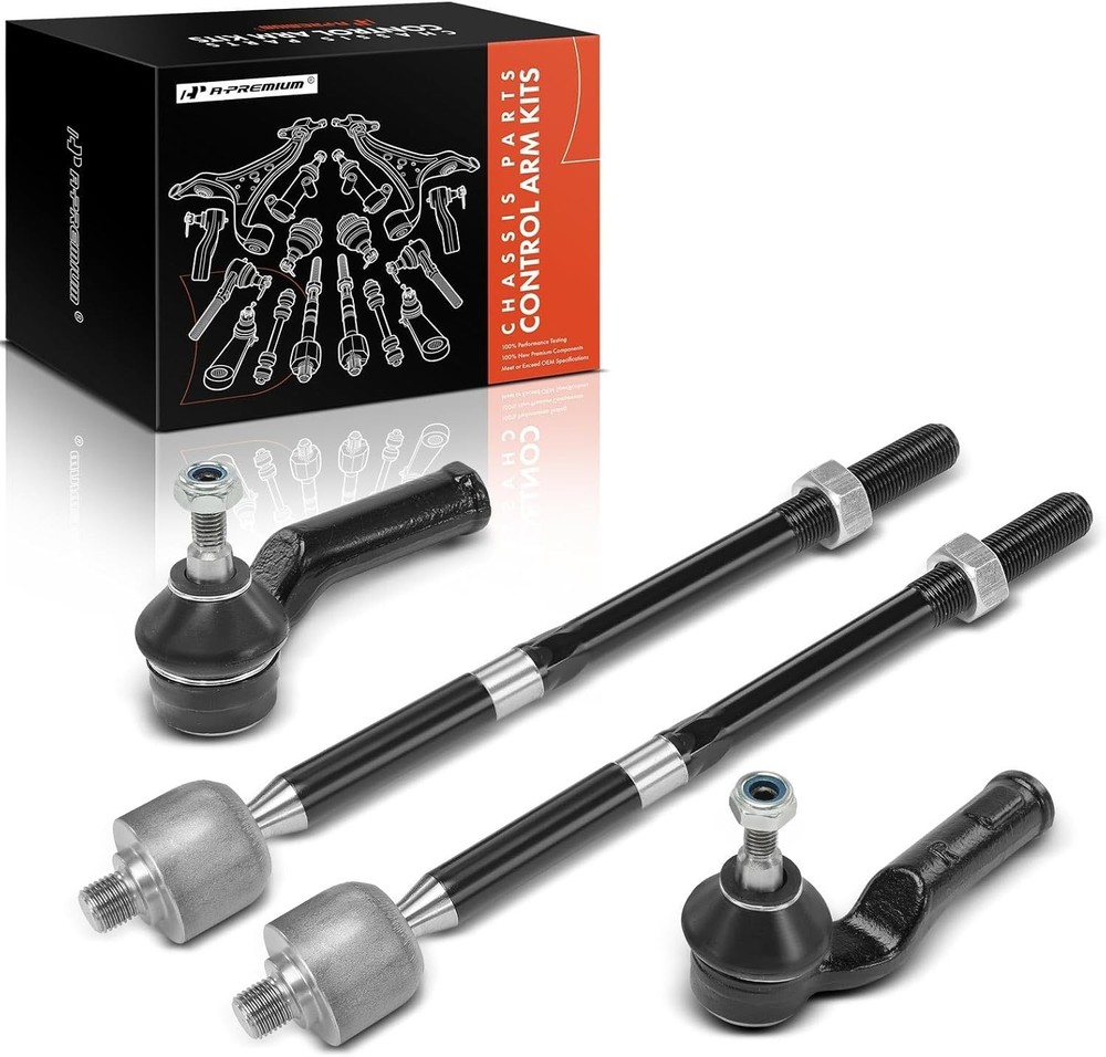 Front Inner & Outer Tie Rod End Kits for Ford Focus 2012-2018 Escape 2013-2018