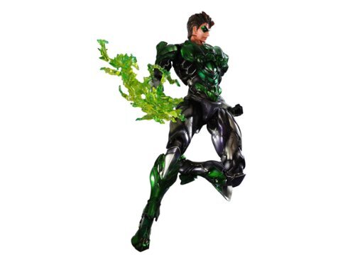 DC Comics VARIANT PLAY ARTS Kai Green Lantern PVC Painted Action Figure Japan