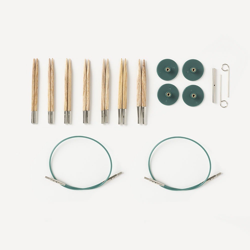 Knit Picks Foursquare Sunstruck Options Short Interchangeable Needle Set - 91614