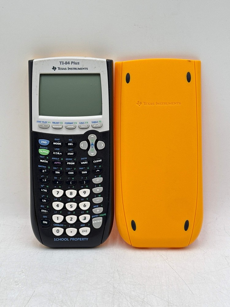 Texas Instruments Ti-84 Plus Calculator - Yellow - For Parts