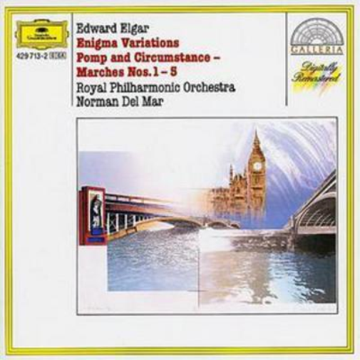 Edward Elgar Enigma Variations Pomp and Circumstance-Marches Nos. 1-5 (CD) Album