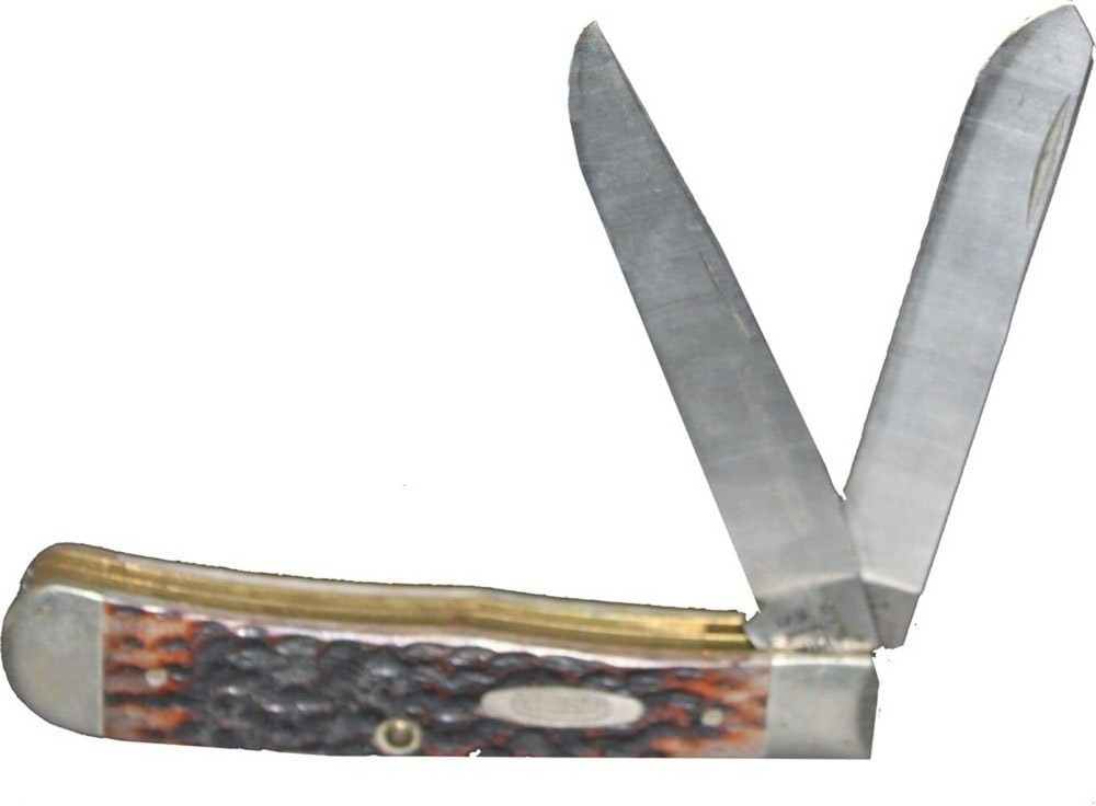 7083 - Case Trapper 4-Inch Locking Blade 6207 Knife with Classic Design and Dura