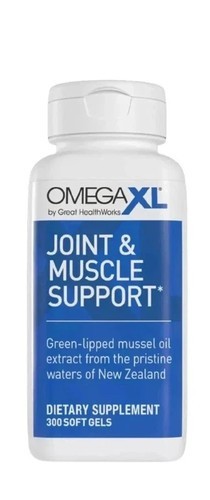 Omega XL 300 Capsules Green Lipped Mussel Joint & Muscle Relief free shipping