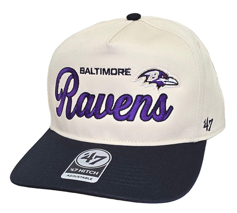 '47 Brand Baltimore Ravens Natural Domestic Assemble Hitch RF Snapback