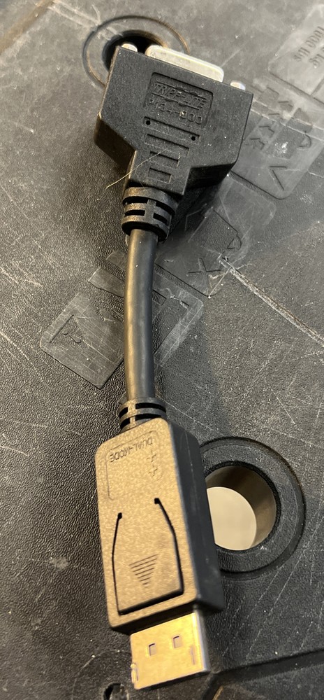 TRIPP LITE 6in DisplayPort to DVI Adapter Converter Cable P134-000 New-image