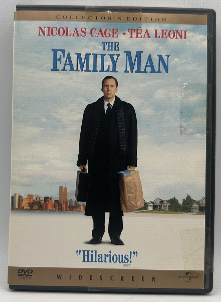 The Family Man DVD Collector’s Edition Nicolas Cage Free Shipping 2001